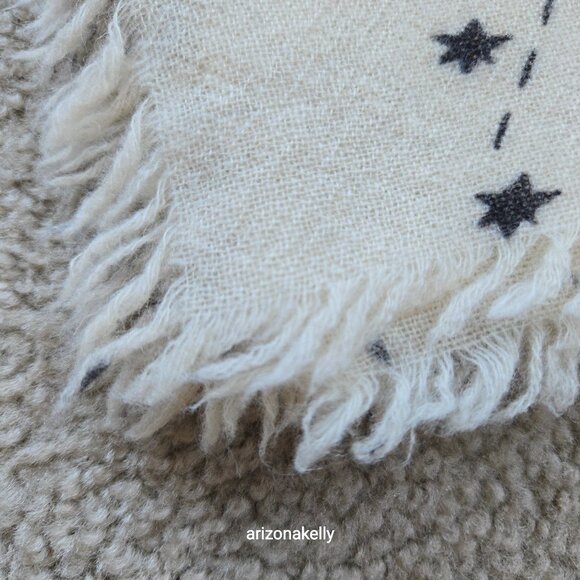 Wool Constellation Astrology Scarf Stars Celestial - Picture 14 of 14